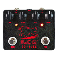 Black Cat Pedals OD-Fuzz Hybrid