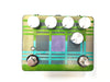 Caroline Guitar Company Cannonball Distortion Geometric Squares Green in Caroline Guitar Company Cannonball Distortion Geometric Squares Green