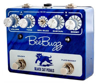 Black Cat Pedals Bee Buzz Fuzz - Blue