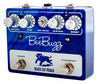 Black Cat Pedals Bee Buzz Fuzz - Blue in Black Cat Pedals Bee Buzz Fuzz - Blue