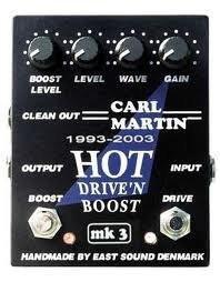 Carl Martin Hot Drive and Boost MKIII Pedal