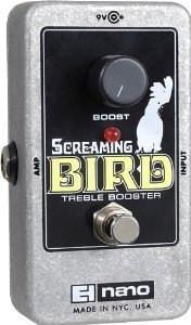 Electro-Harmonix Nano Screaming Bird Treble Booster Guitar Effects Pedal