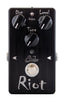 Suhr Riot Distortion Limited Edition Black with Black Knobs in Suhr Riot Distortion Limited Edition Black with Black Knobs