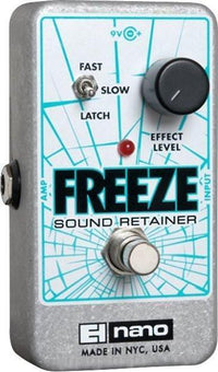 Electro-Harmonix Nano Freeze Sound Retainer Compression Guitar Effects Pedal